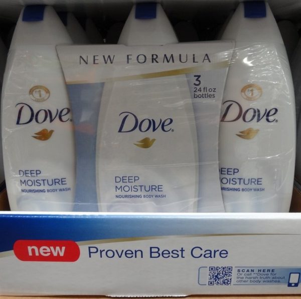 Dove Deep Moisture Body Wash 3/24oz 912357