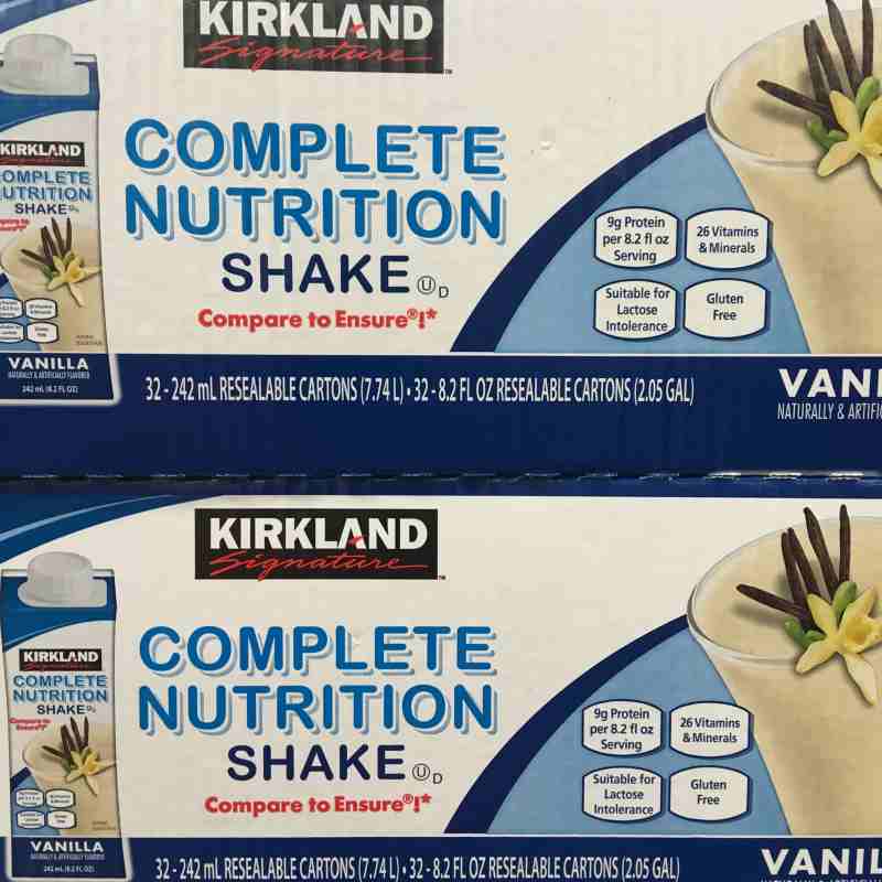 Ensure Vs Kirkland Nutrition Shake Nutritionwalls.