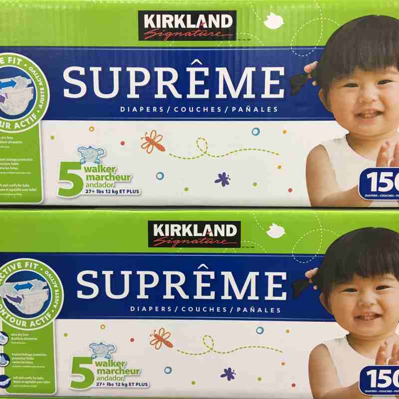 diapers kirkland