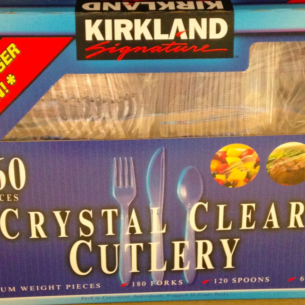 KS Crystal Clear Cutlery, 120 of k/f/s 360ct 12648 South's Market