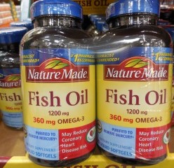 Nature Made Fish Oil w/Omega-3 1200mg 2/200ct 64009