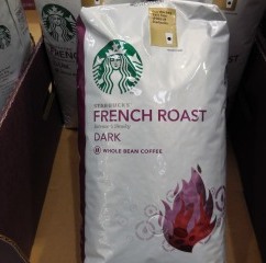 Starbuck French Roast Whole Bean Coffee 2.5lbs 11357