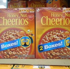 Honey Nut Cheerios Cereal 55oz 734786