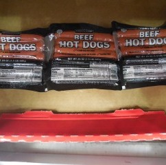 KS Beef Hot Dogs 3/1.5lbs (36 dogs) 447180