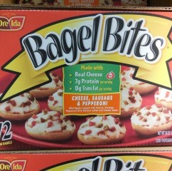 Pepperoni snacks, Bagel Bites (frozen) 28185