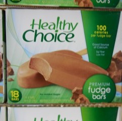 Healthy Choice Fudge Bars (frozen) 18/3oz 185933