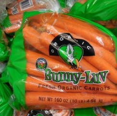 Organic Cello Carrots 10lb 145704