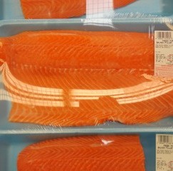 Fresh Farmed Atlantic Salmon Fillet approx. 3lbs 96493