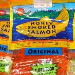 Honey Smoked Salmon approx. 1lb 21390