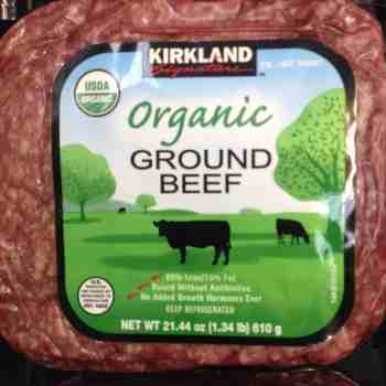 KS Organic Ground beef