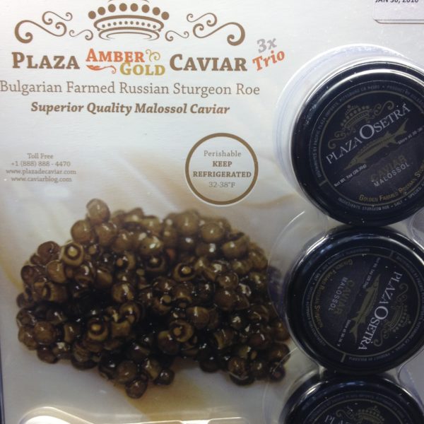 Pacific Plaza Imports Gold Osetra Caviar