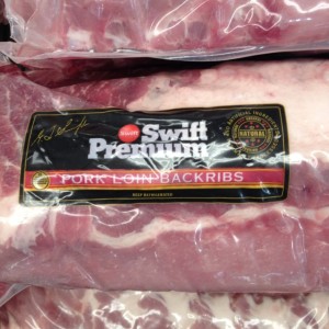 Pork Loin Back Ribs, KS approx. 8.5lbs.
