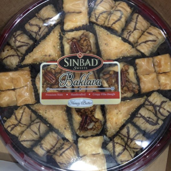 Sinbad Sweets Baklava Assortment 37pc/40oz
