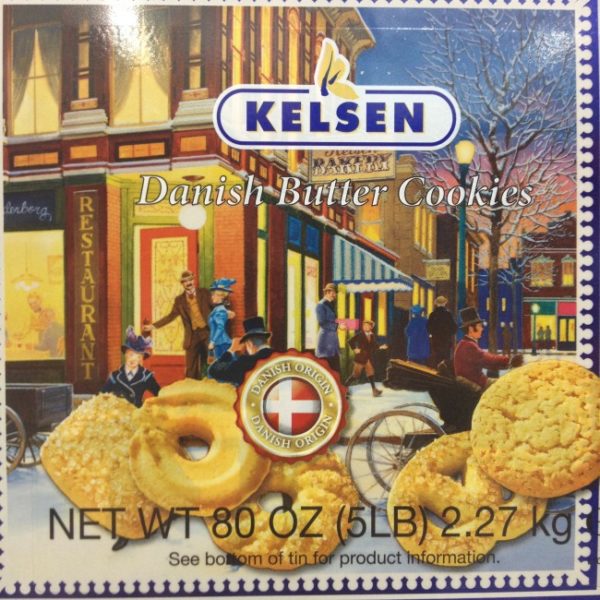 Kelsen Danish Butter Cookies 5lb