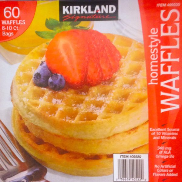 Eggo Waffles (frozen) 60ct