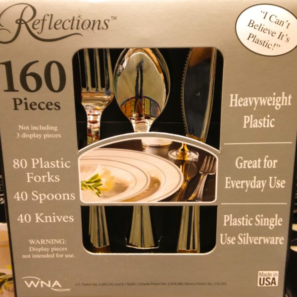 Reflections Cutlery 80 forks, 40 spoons, 40 knives 160ct 2598