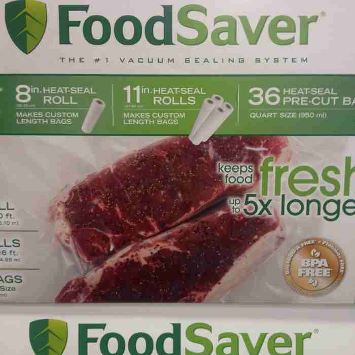 FoodSaver Vacuum Seal Combo Rolls