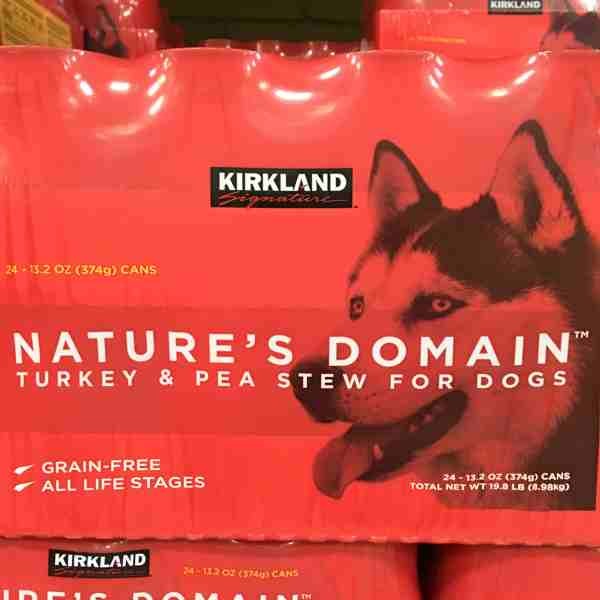 kirkland nature's domain dog food