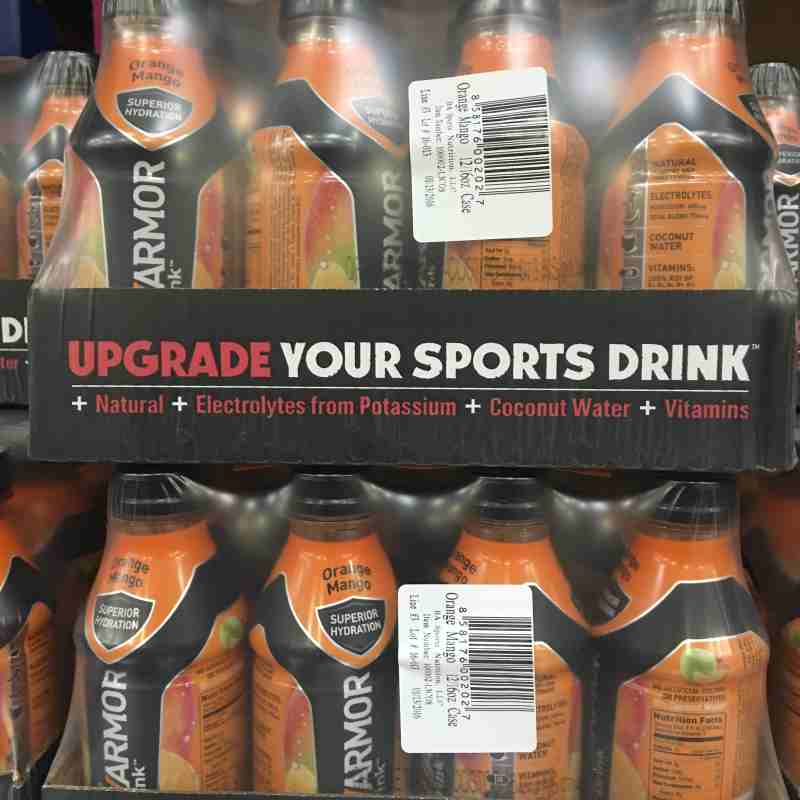 Armor 1041925 12/16oz Body Sports Orange Drink Mango Armor Sports Mango 12/16oz Body Drink 1041925 Orange