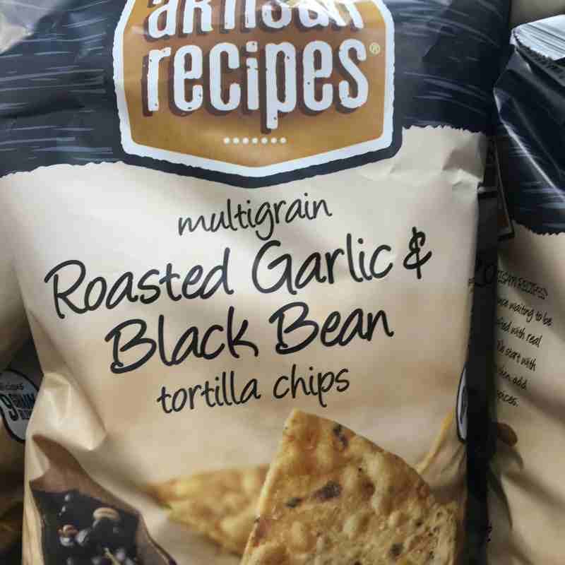 black bean tortilla chips