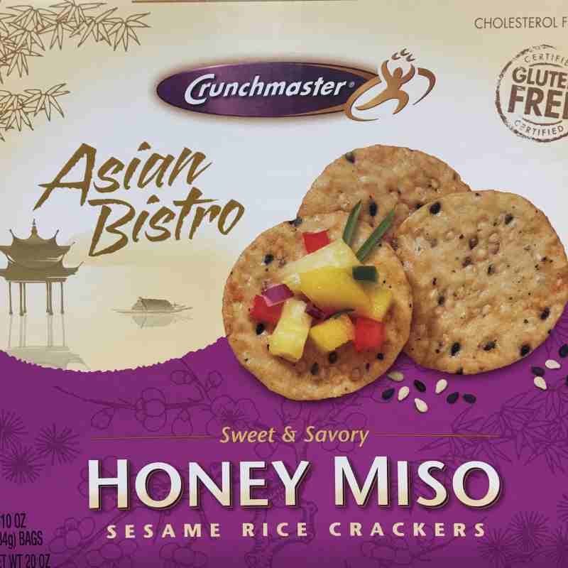 sweet sesame crackers