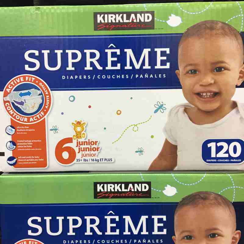 kirkland diapers size 6