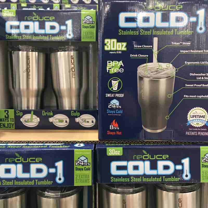 Reduce Cold-1 Stainless Steel 30oz Tumbler 2pk 1076037 - South's Market