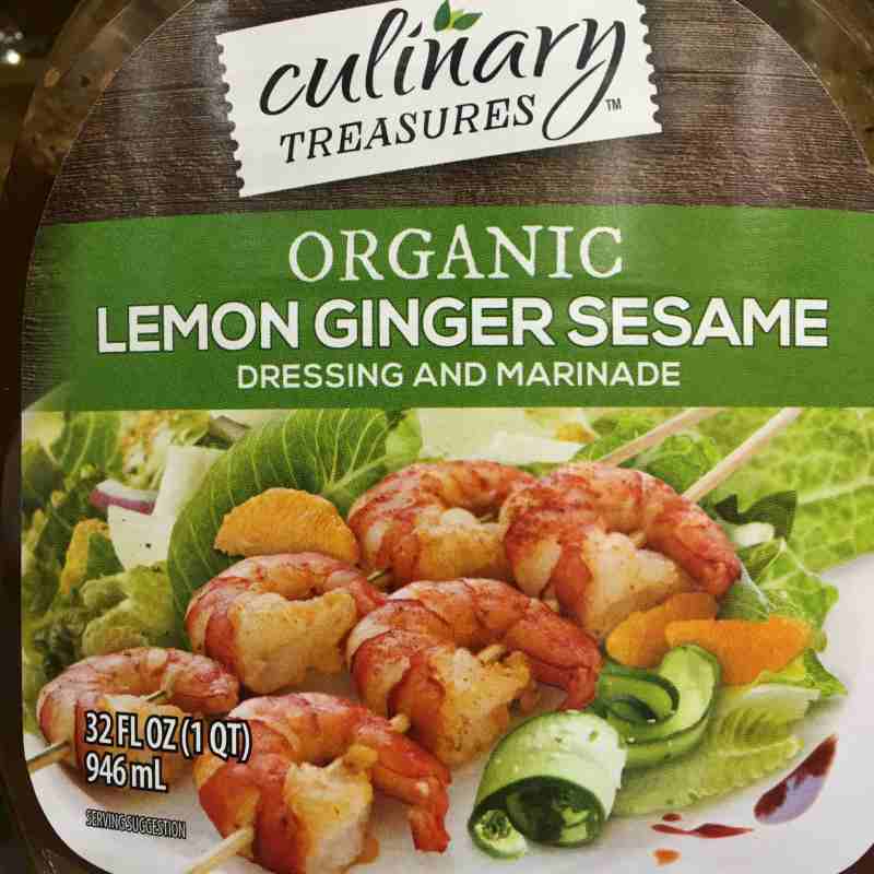 lemon ginger sesame dressing costco