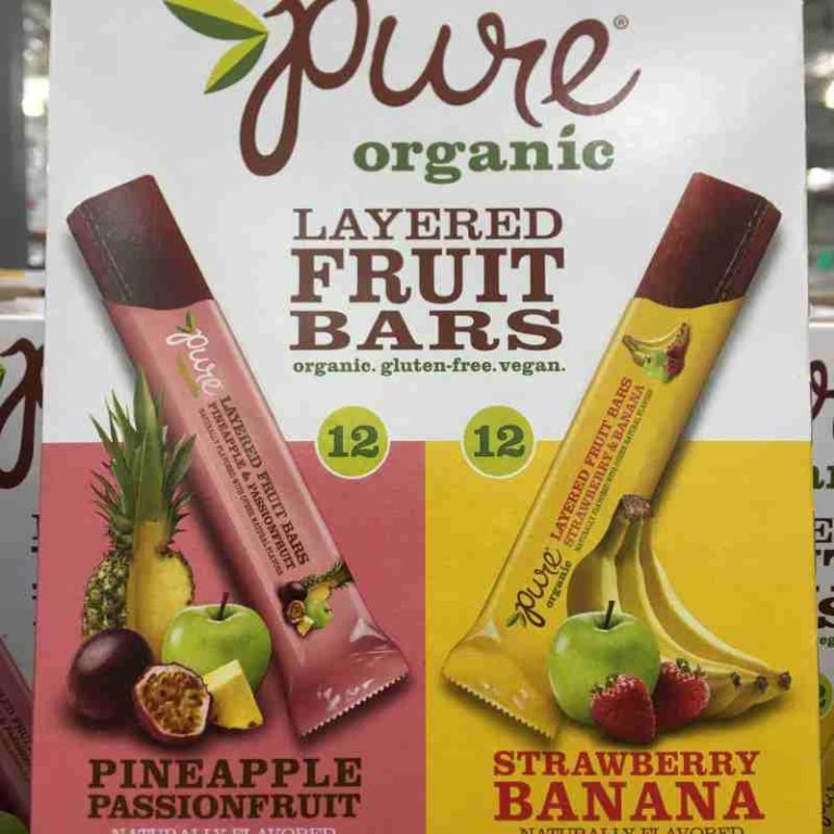 Pure Organic Layered Fruit Bars 28/.63oz South's Market