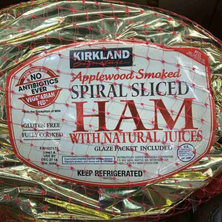 KS Applewood Smoked Spiral Glazed Ham approx 10lbs 48501 South's Market