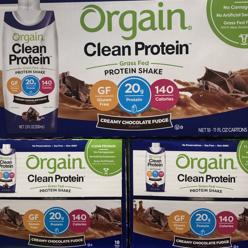 Grass-Fed Clean Protein Shake Creamy Chocolate Fudge