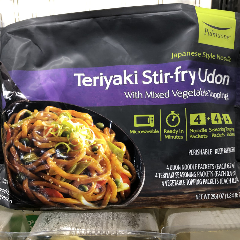 Pulmuone Noodle Teriyaki Stir Fry Udon 4pk/27.8oz 1103763