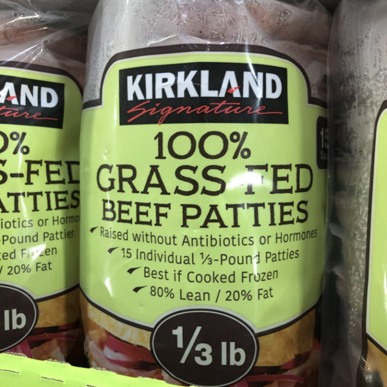 KS Grass Fed Beef Patties (frozen) 15ct/.33 lbs. 1304236 South's Market
