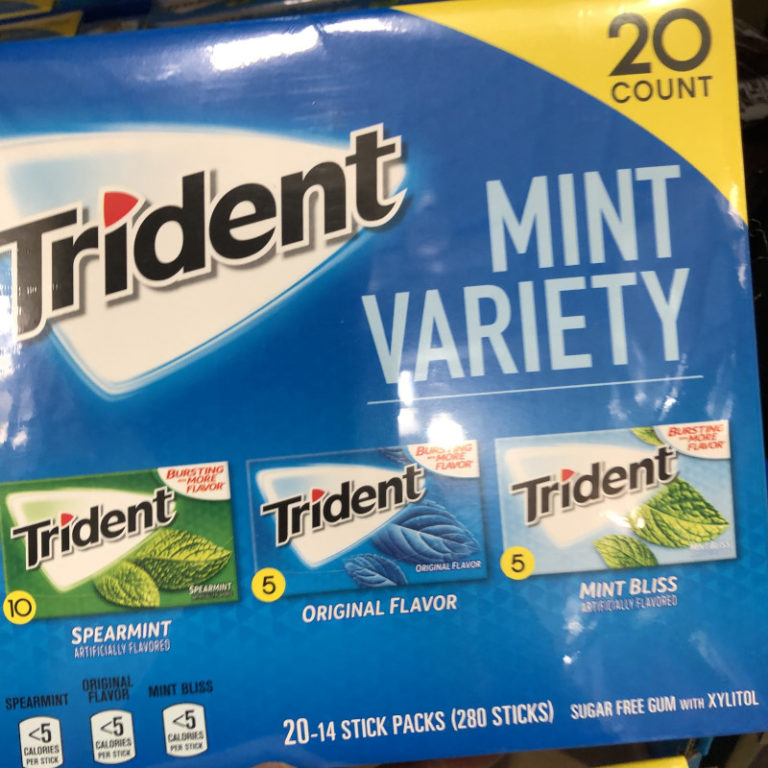Trident Mint Gum Variety Pack 20ct/14pc. 1188856 South's Market