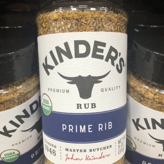 Kinder's Organic Prime Rib Seasoning 11oz - South's Market